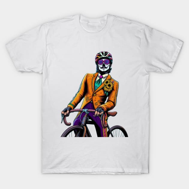 Fancy Catrin cycling T-Shirt by p3p3ncil